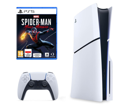 Konsola PS5 Sony PlayStation 5 Slim +  Spider-Man Miles Morales